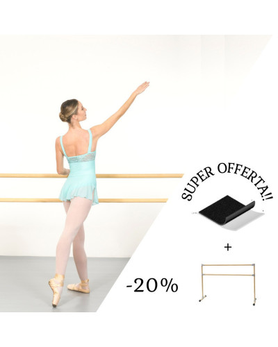 Offerta: Tappeto Danza m.2 x m.2 + Sbarra danza