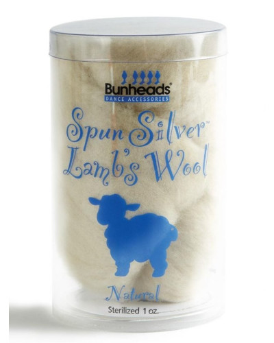 Lana di agnello Spun Silver Bunheads