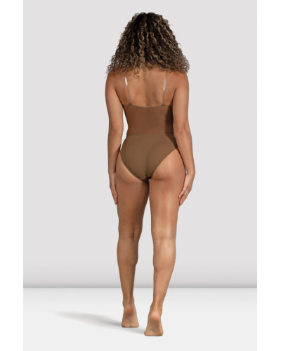 Underwear bodysuit with mesh insert by Bloch | UniversoDanza