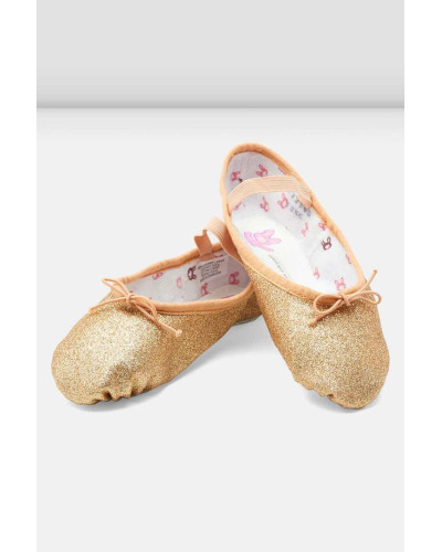 Bloch Glitterdust Ballet Shoes - Girls | Universo Danza